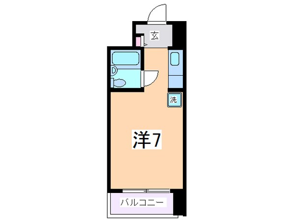 コア東堀の物件間取画像